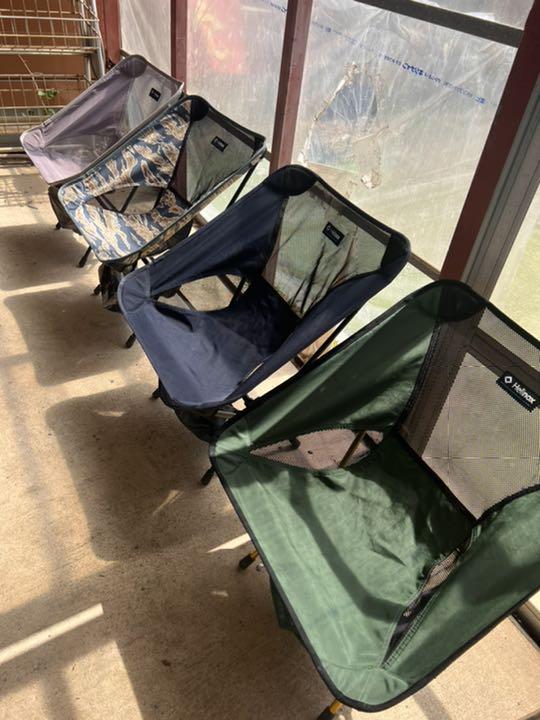 0円 正規品! ヘリノックス チェアワン 四つセット