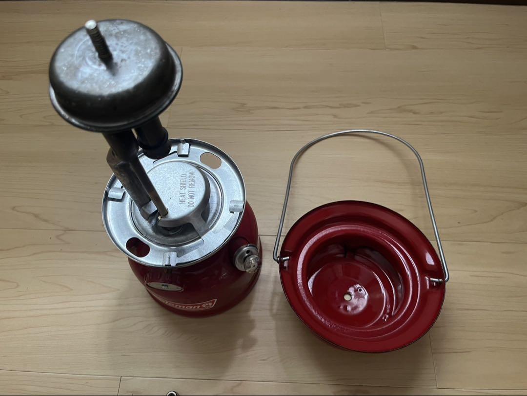 Coleman レッドランタン エコクリーン付き
