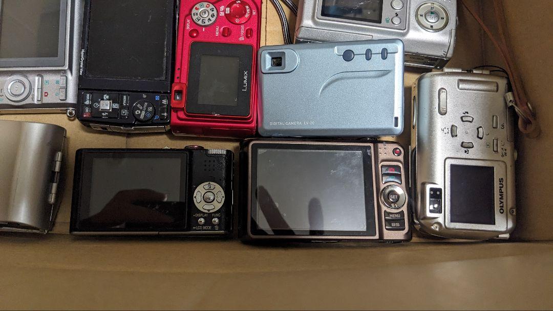 カメラ CASIO NIKON OLYMPUS FUJIFILM 25台セツト