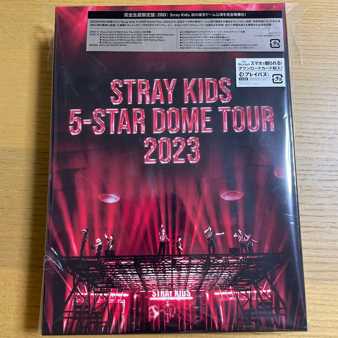 STRAY KIDS 5-STAR DOME TOUR 2025 Blu-ray目立った傷や汚れなし