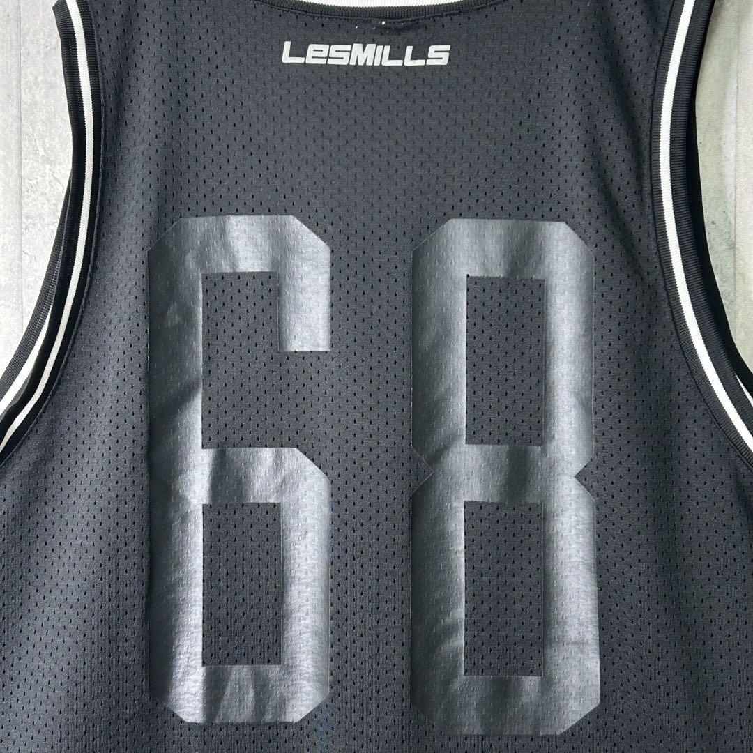 完売品 Reebok Les Mills コラボ メッシュ タンクトップ 黒