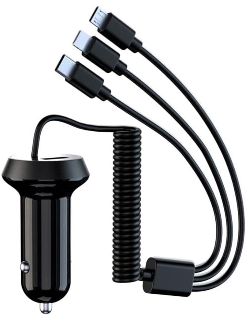 車載充電器 カーチャージャー 5台同時充電急速充電 シガーソケット