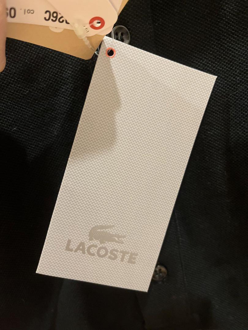 【タグ付き・未着用】 ラコステ　メンズポロシャツ(CLUBコレクション) タグ付き・未着用】 ラコステ メンズポロシャツ(CLUB