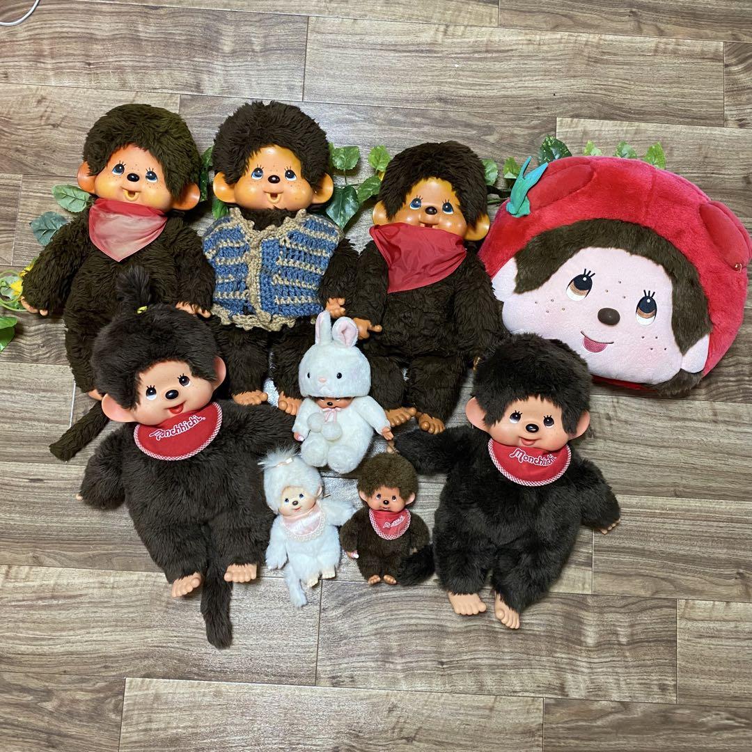 希少！着ぐるみモンチッチぬいぐるみ 希少 モンチッチ ぬいぐるみ ヴィンテージセキグチ まとめ売り