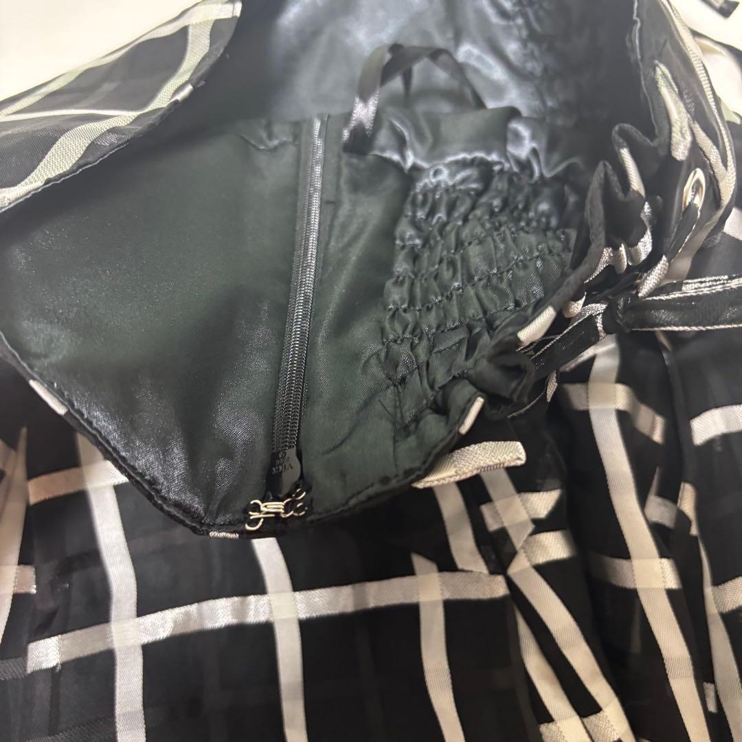 dazzlin ダズリン 2WAY ダブルレースアップコルセットスカート S黒