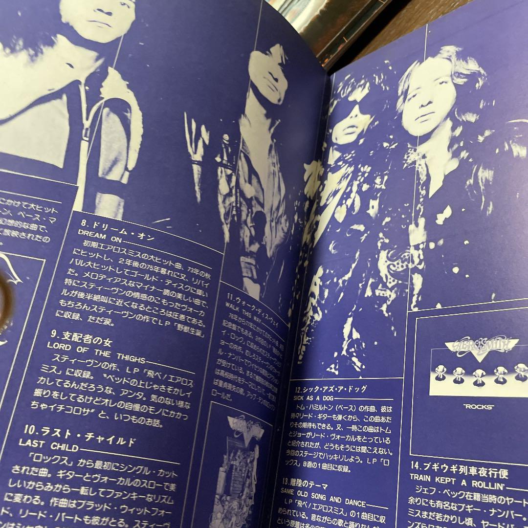 エアロスミス 1977年 パンフレット