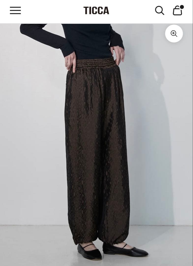 TICCA レオバードパンツ