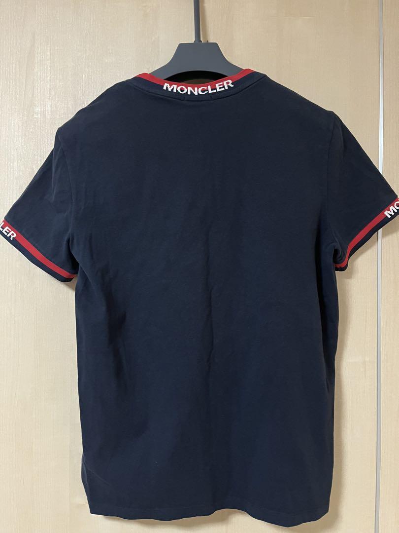 Moncler♦ メンズ トップス Tシャツ ネイビー 日本未発売】 ネイビーブルー ポロシャツ : Tシャツ＆ポロシャツ