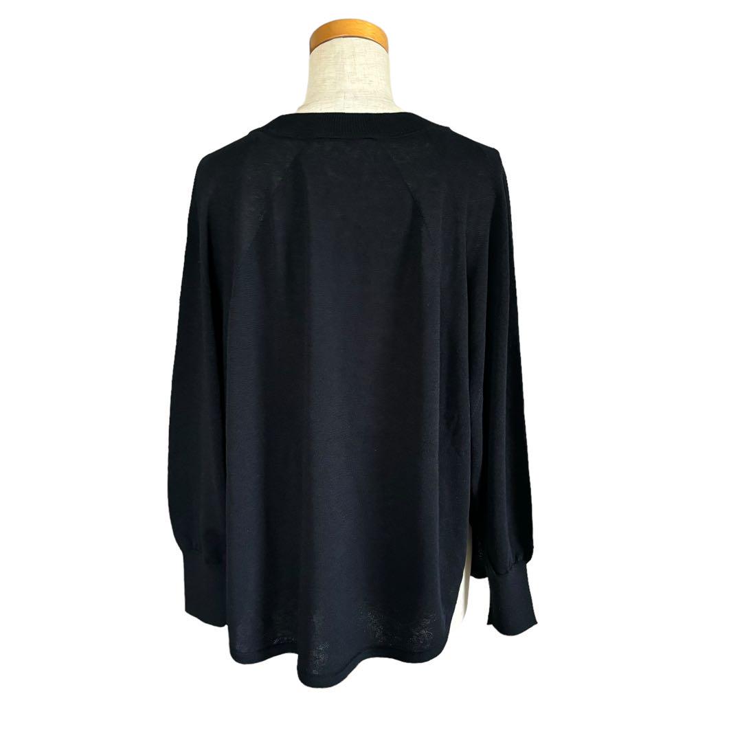 【クララさま】 ビアズリー リネン混  サークルドルマンニット 定価1.8万円