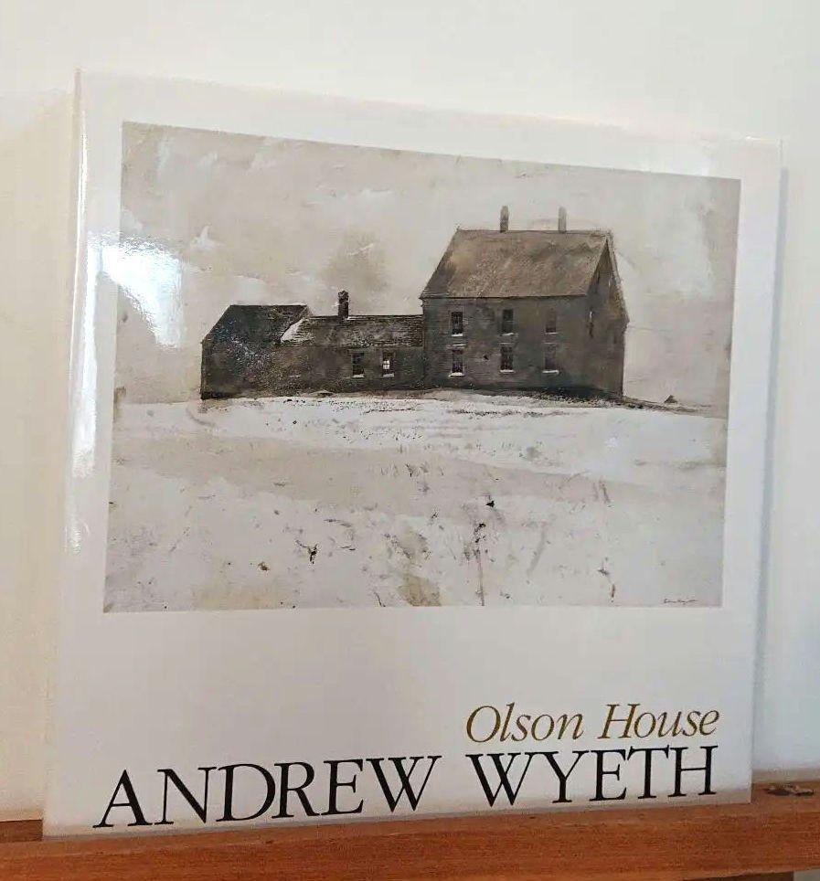 Andrew Wyeth、THE OLSON HOUSE、希少画集画、新品高級額 Andrew Wyeth、THE OLSON HOUSE、希少画集画、新品高級額