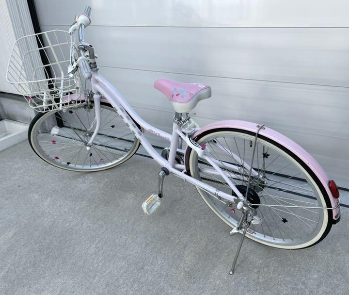 のネジ⊂ 子供用自転車 白 ピンク 女の子 zxUH9-m78865116598 24インチ ブリヂストン ワイルドベリー したと