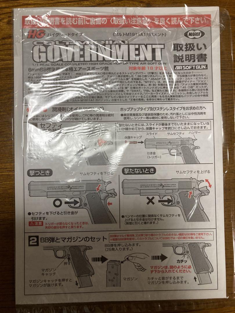 トイガン COLT M1911AI GOVERNMENT