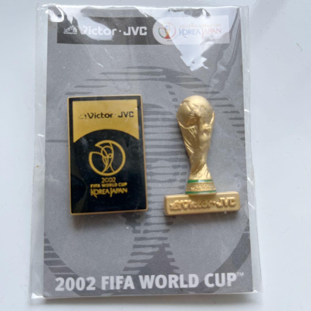 【非売品】2002 日韓ワールドカップ入場記念品 新品 2002 FIFAワールドカップ 日韓共催 記念ピンバッチ 非売品