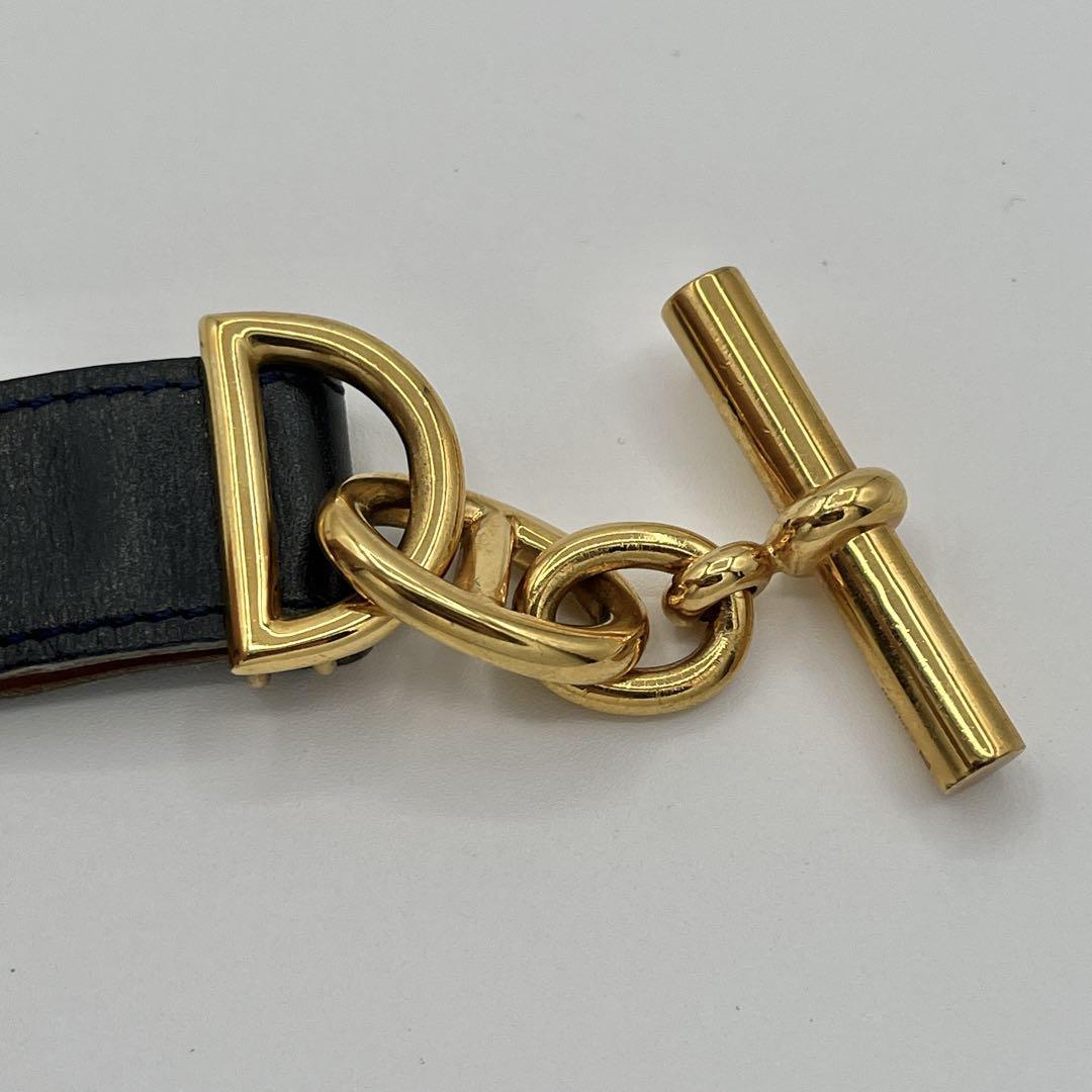 HERMES エルメス　ベルト　レザー　シェーヌダンクル　◯V刻印　65 HERMES エルメス ベルト レザー シェーヌダンクル ◯V刻印 65