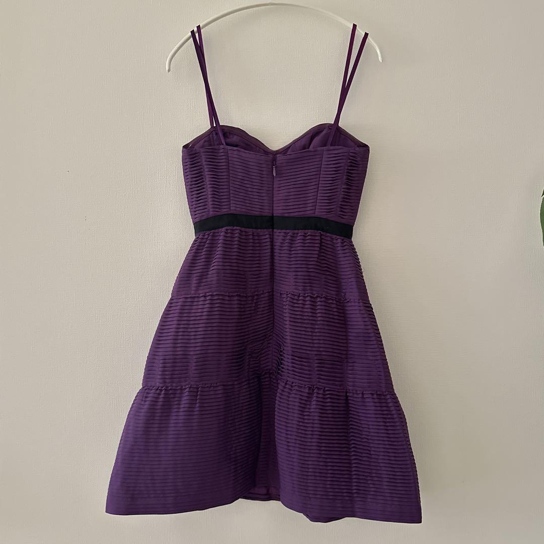 新品未使用品 BCBG MAXAZRIA ワンピース 紫