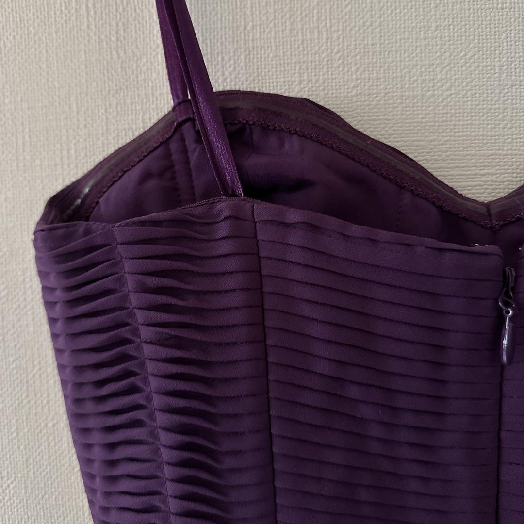 新品未使用品 BCBG MAXAZRIA ワンピース 紫
