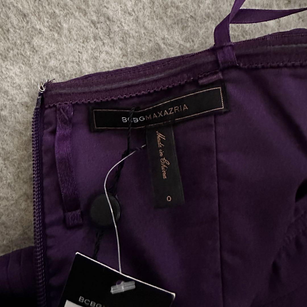 新品未使用品 BCBG MAXAZRIA ワンピース 紫
