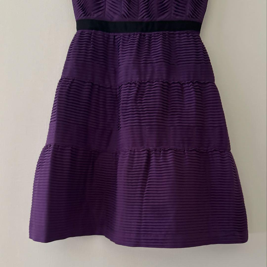 新品未使用品 BCBG MAXAZRIA ワンピース 紫