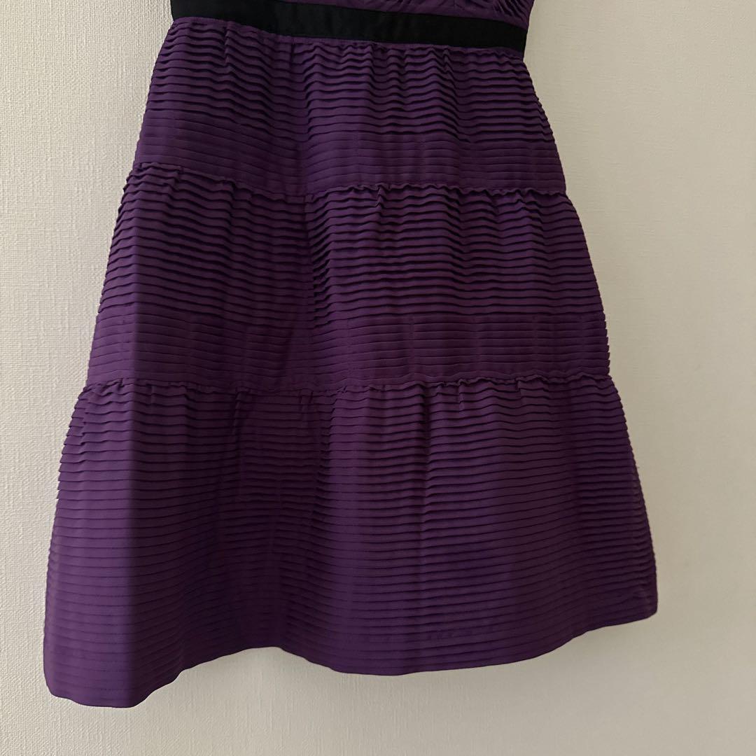 新品未使用品 BCBG MAXAZRIA ワンピース 紫