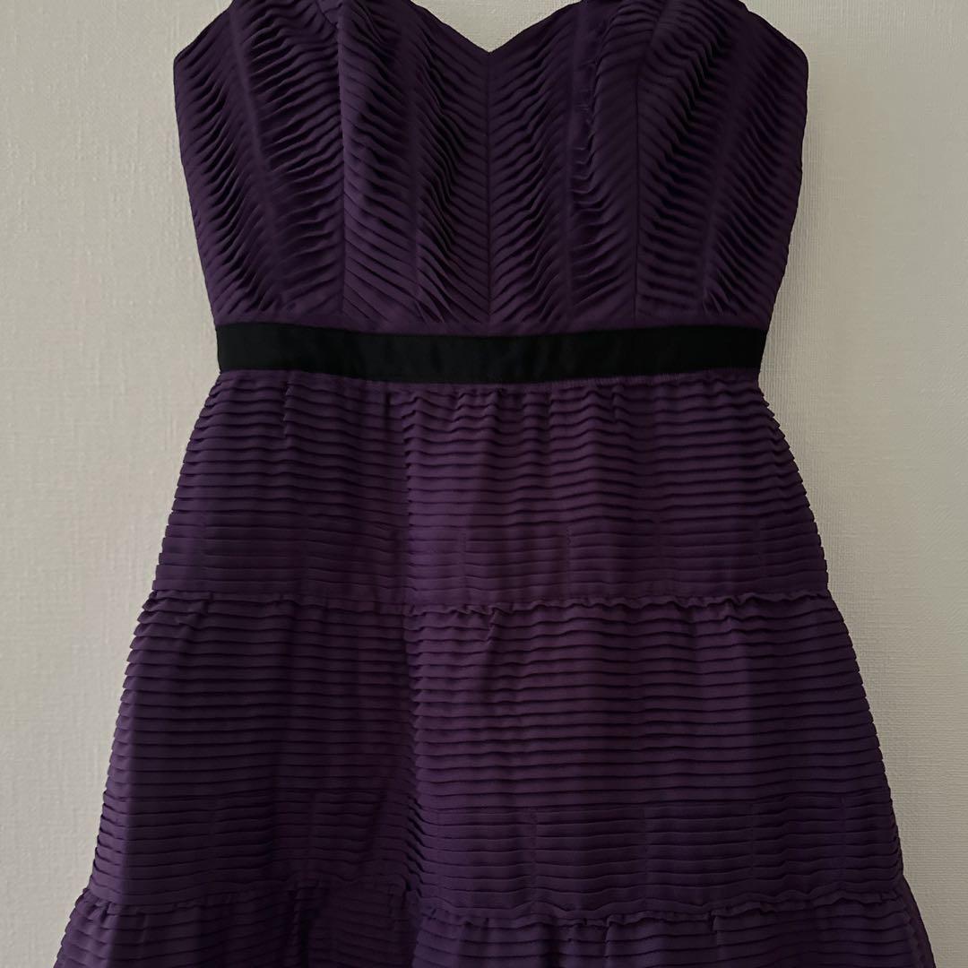 新品未使用品 BCBG MAXAZRIA ワンピース 紫