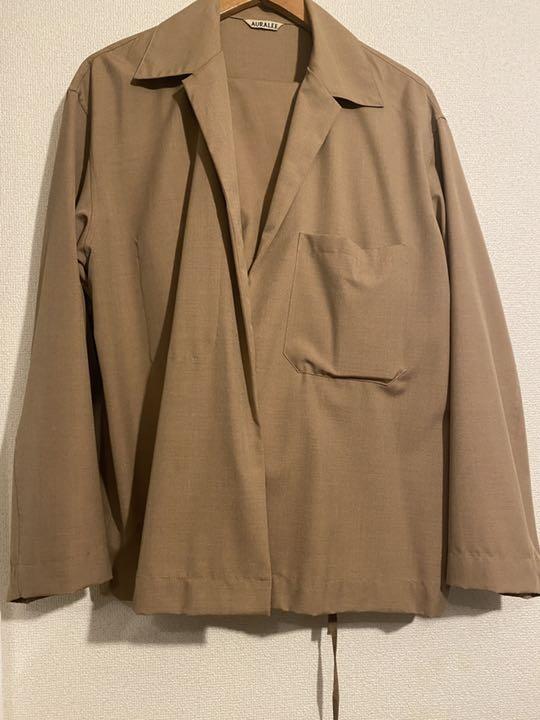 オーラリーAURALEE WOOL SILK TROPICAL セットアップ　M