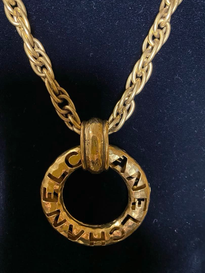 CHANEL ゴールド ロングネックレス