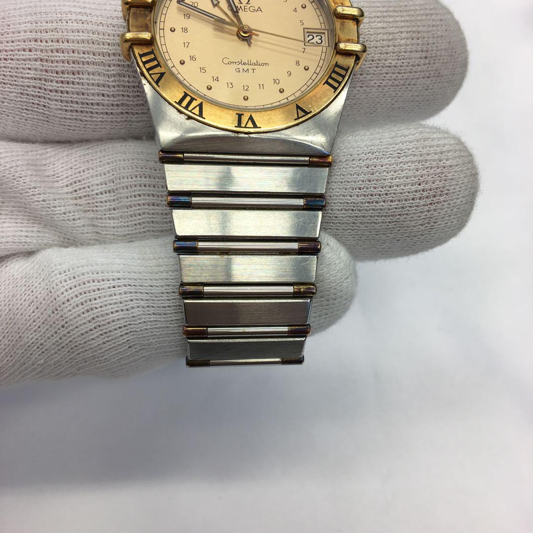 【OMEGA】オメガ cal.1449 メンズ ゴールド文字盤 腕時計 楽天市場】デッドストック級 QZ オメガ シーマスター デイト