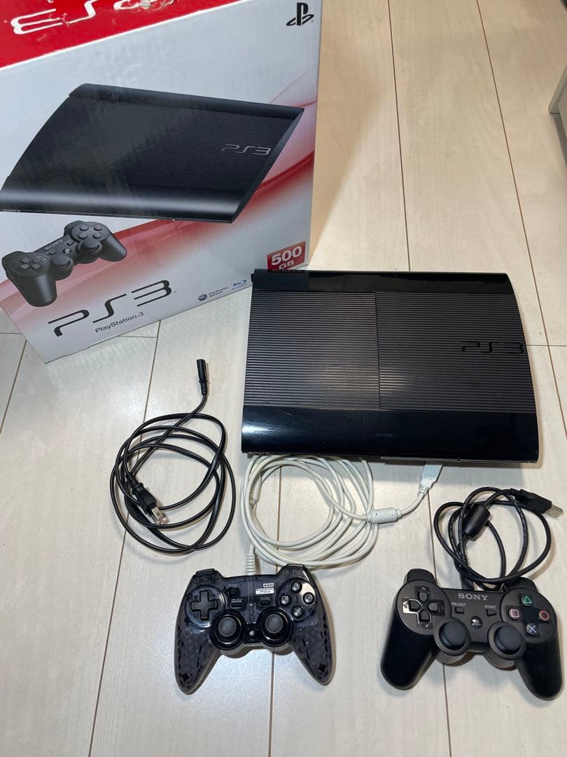 PlayStation 3 本体 500GB ブラック　おまけソフト付き