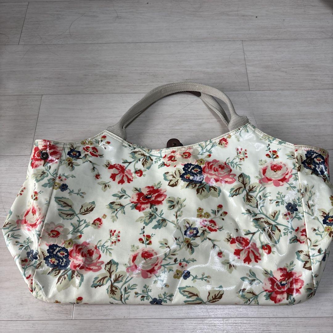 Cath Kidston フラワープリント トートバッグ - メルカリ
