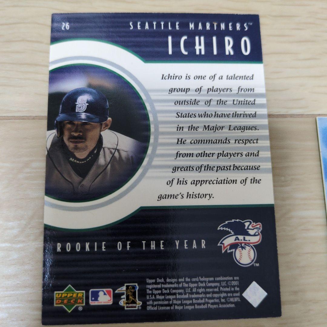 イチロー ルーキーカード シアトル マリナーズ 2001年など6枚目立った傷や汚れなし UP786_INFO
