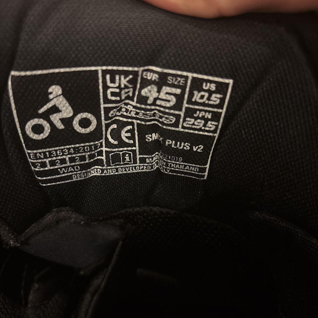 バイクウェア・装備 alpinestars SMX PLUS v2 BOOT