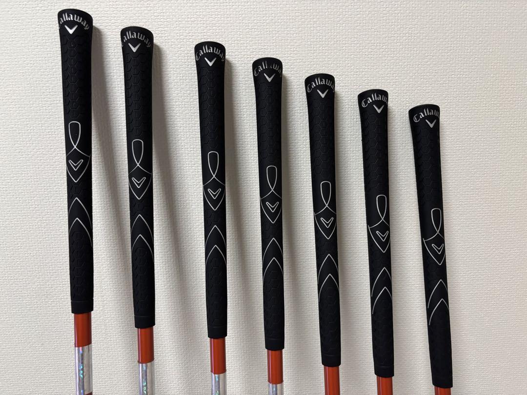 【最終価格】Callaway X HOT 純正アイアン 7本セット　おまけ付き