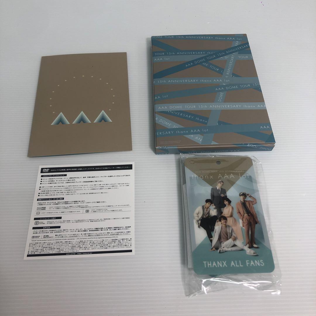 ◇AAA/AAA DOME TOUR 15th ANNIVERSARY DVD