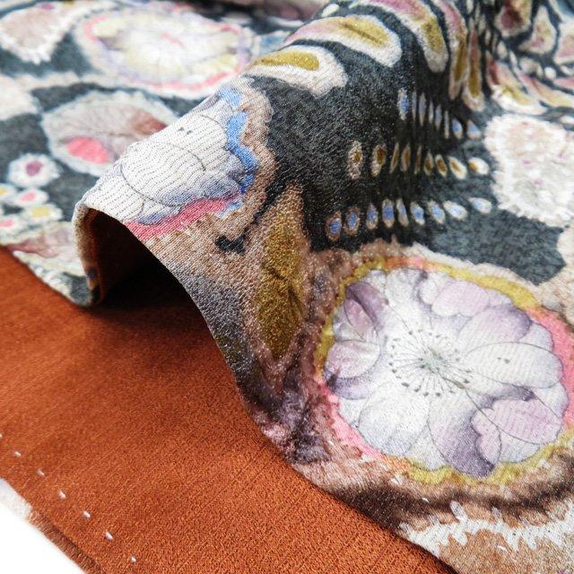 訪問着 着物 中古 正絹 桐屋 翠山工房 身丈156.5cm M A1037-4