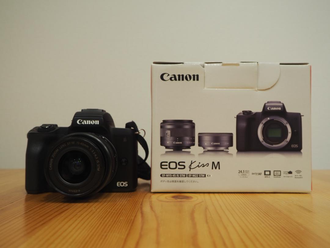 【中森さま専用】Canon ミラーレス一眼カメラ EOS Kiss M