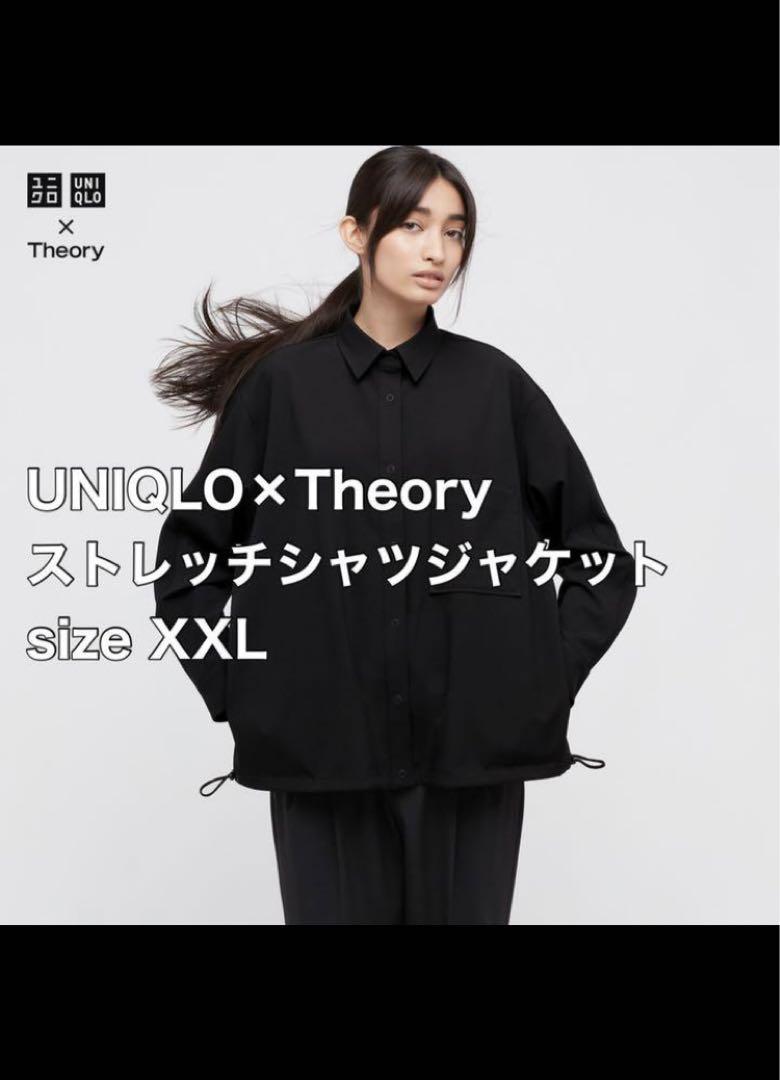 UNIQLO×theory ストレッチシャツジャケット サイズ XXL メンズ