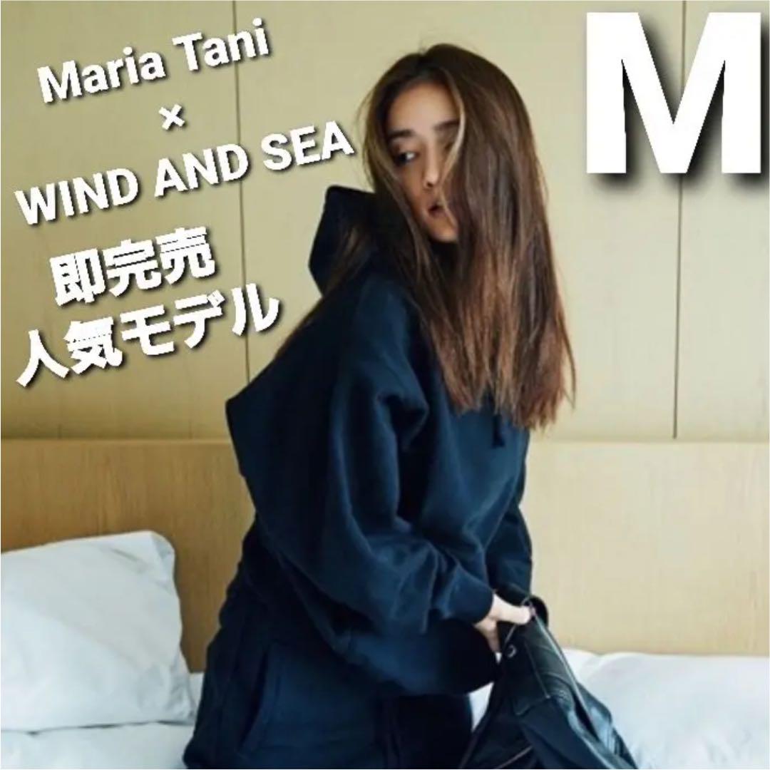 WIND AND SEA   MARIA  SEA HOODIE﻿ BLACK