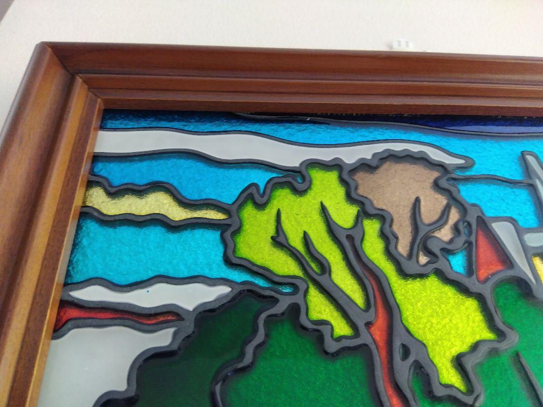 ステンドグラス絵画