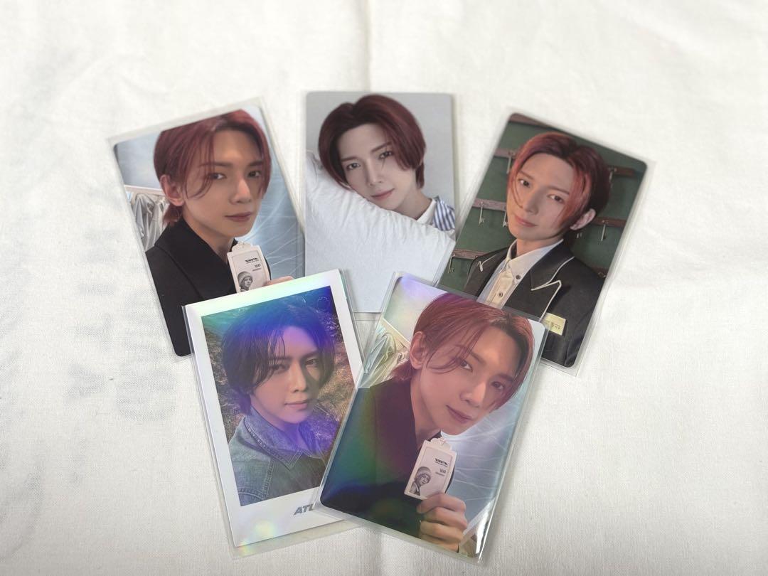 ateez ヨサン　トレカ　セット　5枚目まで写真あり ateez ヨサン トレカ セット 5枚目まで写真あり