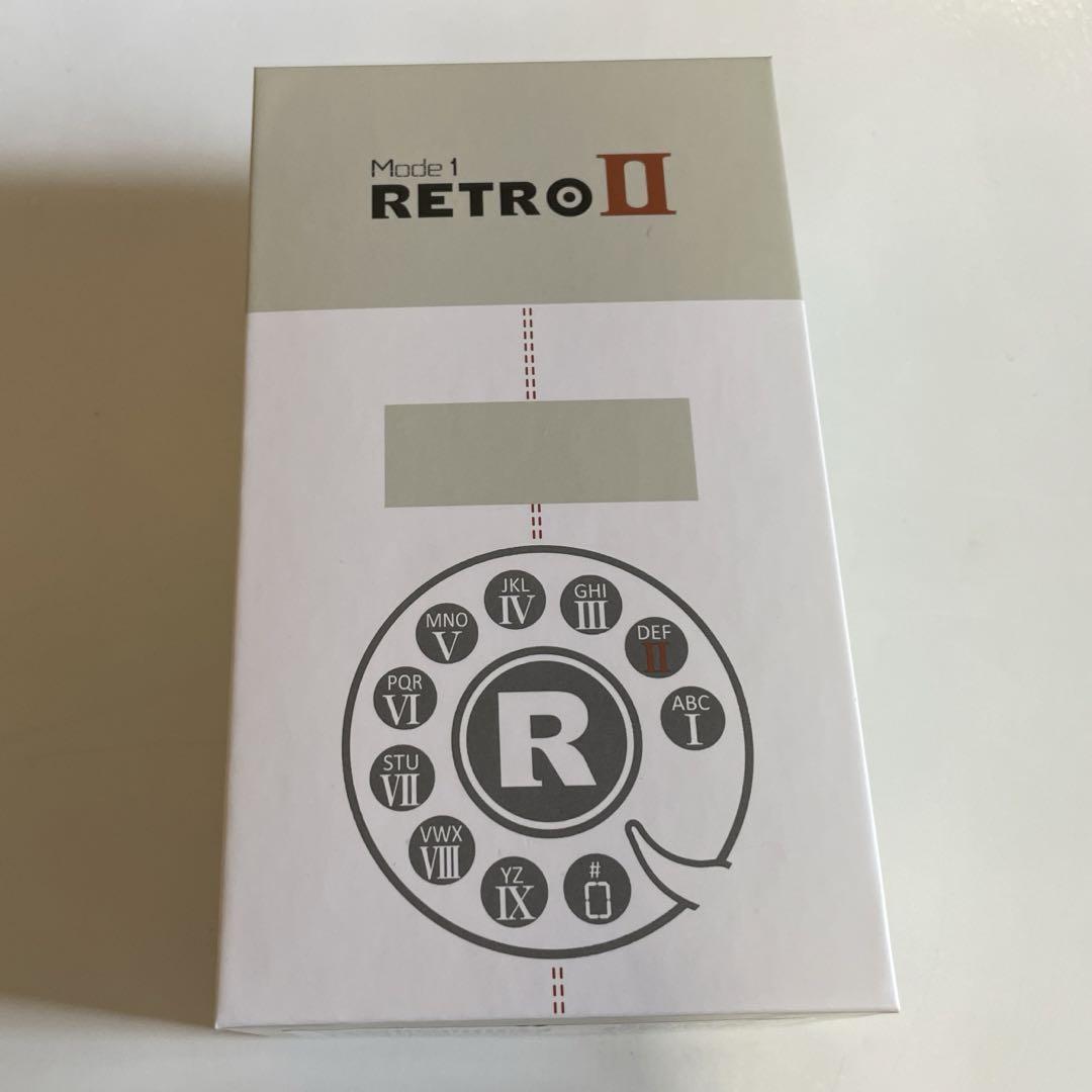 mode1 retro ホワイト　新品未使用品 Amazon | Mode1 ガラケー 型 SIMフリー スマホ RetroII レザー調