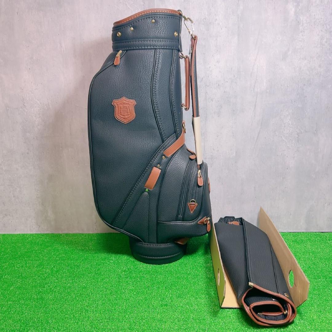 新品未使用！　超希少！　本間　HONMA キャディバッグ　本革 希少品 美品 HONMA ホンマ 本間 クラシック 本革 レザー