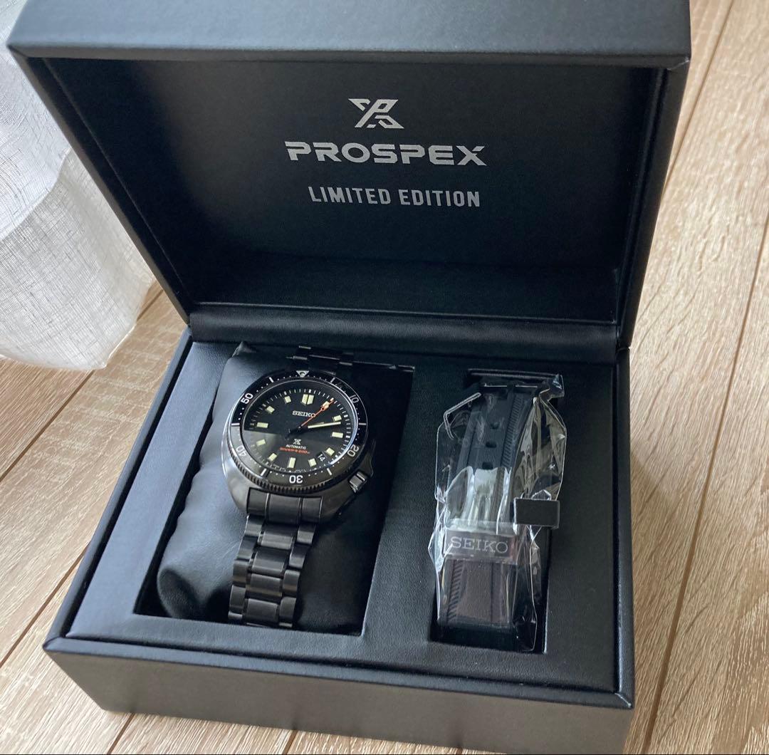 レアSEIKO 1000本限定 SBDX051 PROSPEX ブラックシリーズ