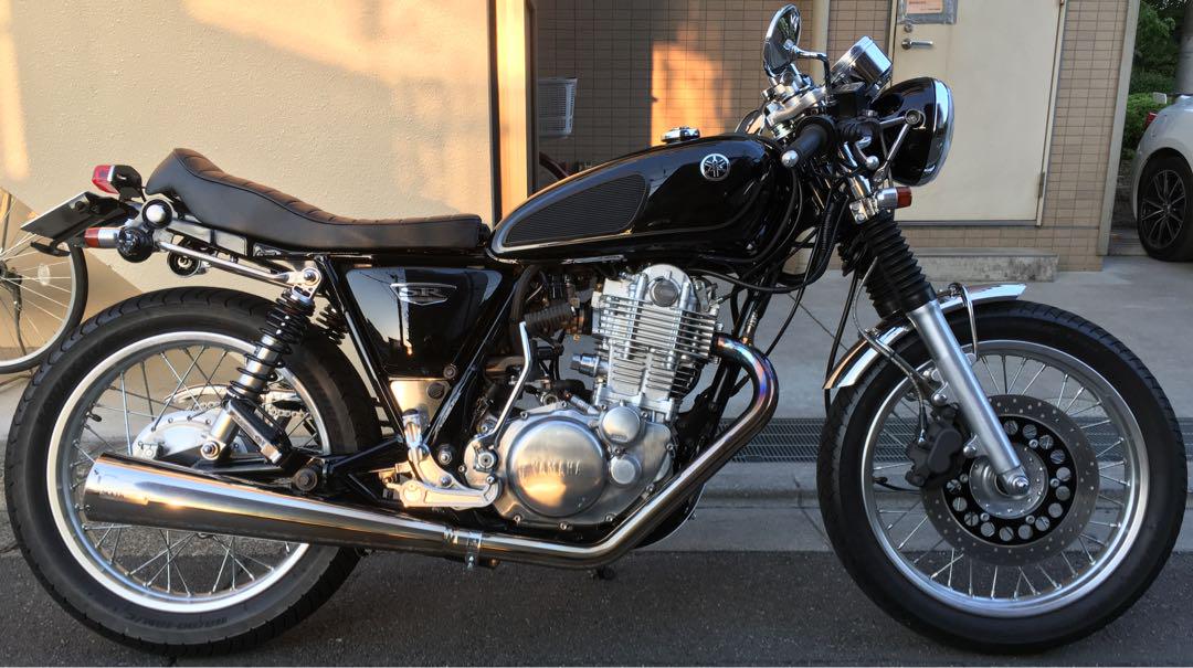 SR400 ルーカスタイプ シビエ ヘッドライト