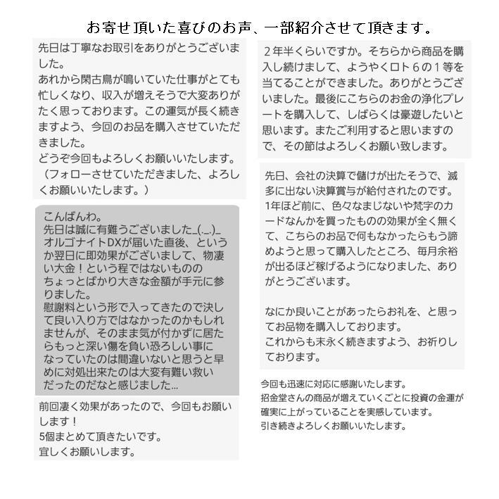 なぜかお金持ちの家にある布袋様『純金貼り【超強力】大金運布袋尊オルゴナイト』33