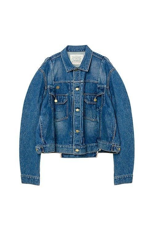 Levi's sacai ブルーデニムジャケット Size 2