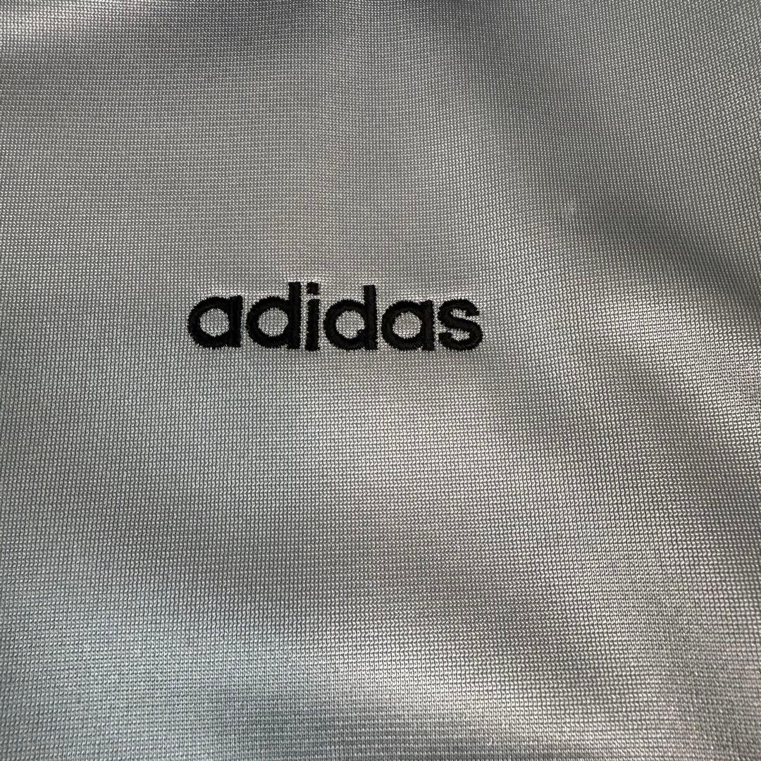 00's Y2K adidas アディダス　ロゴ刺繍　トラックジャケット　激レア