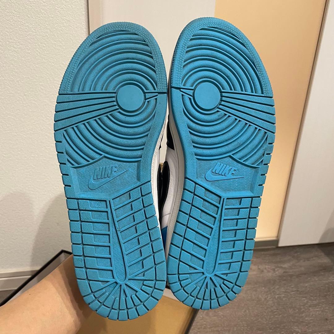 Nike WMNS AirJordan1Low DarkPowderBlue