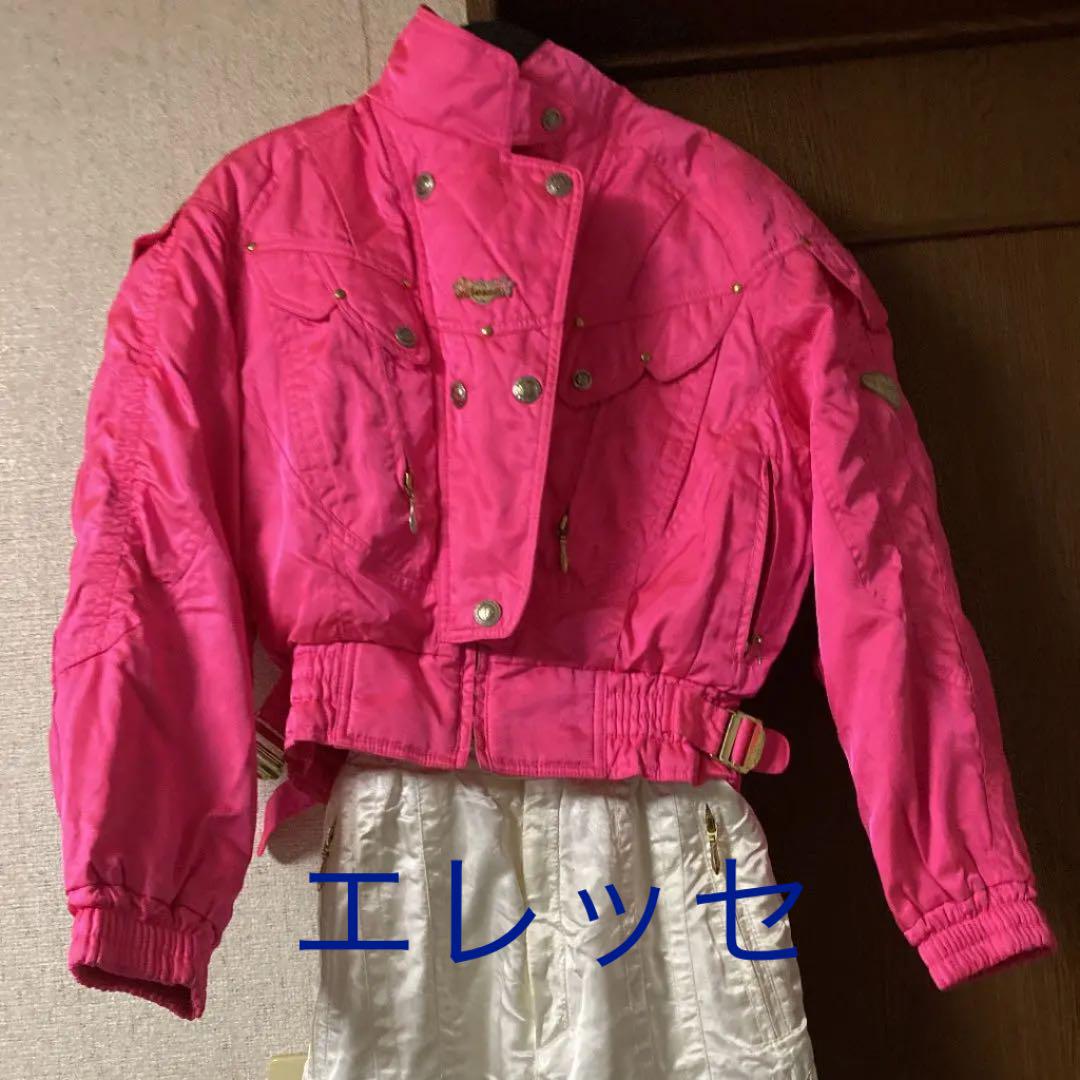 エレッセ スキーウェア 上下セット ピンク M