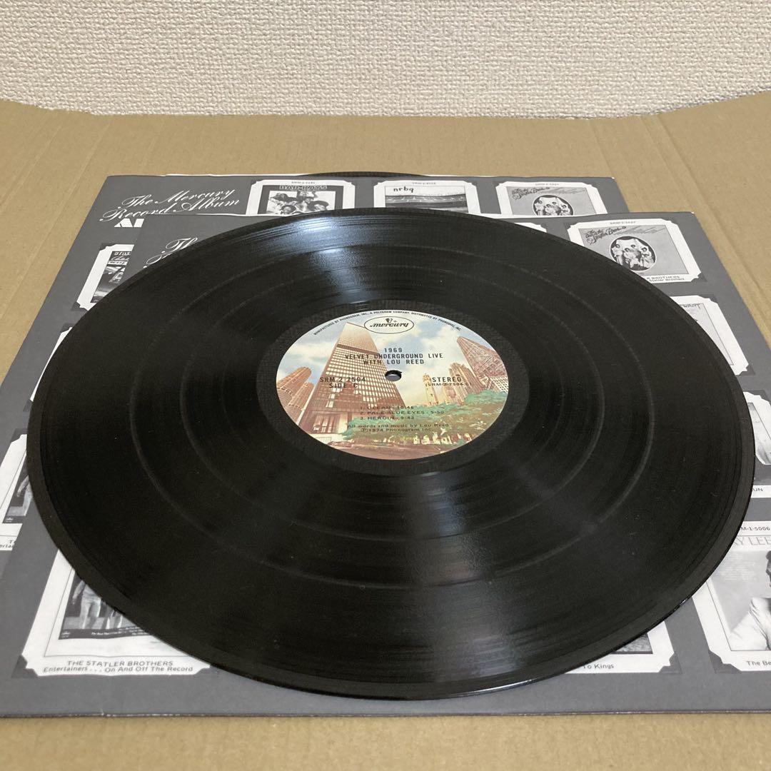 洋楽 Velvet Underground Live with Lou Reed LP