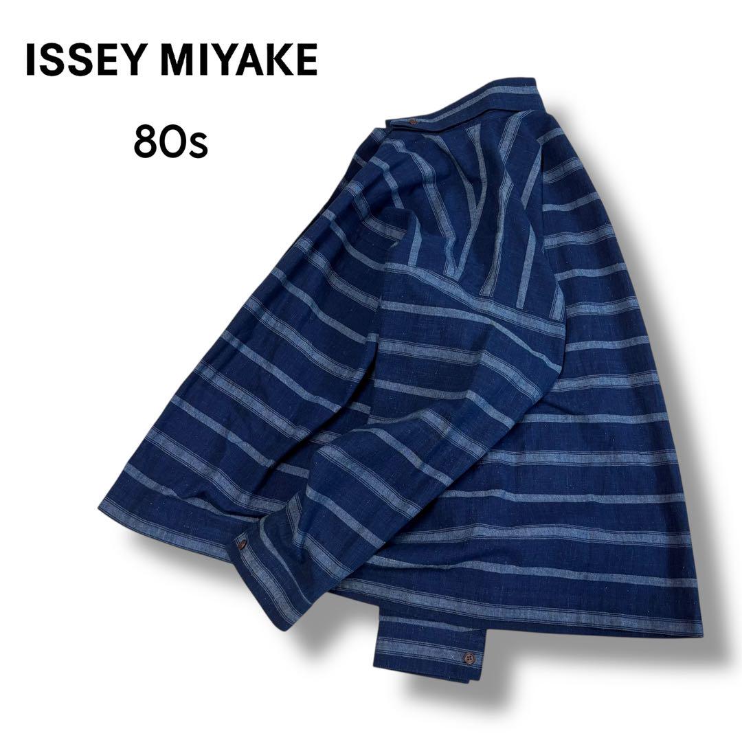 極希少】ISSEY MIYAKE 筆タグ 80s 模様 デザイン スウェット
